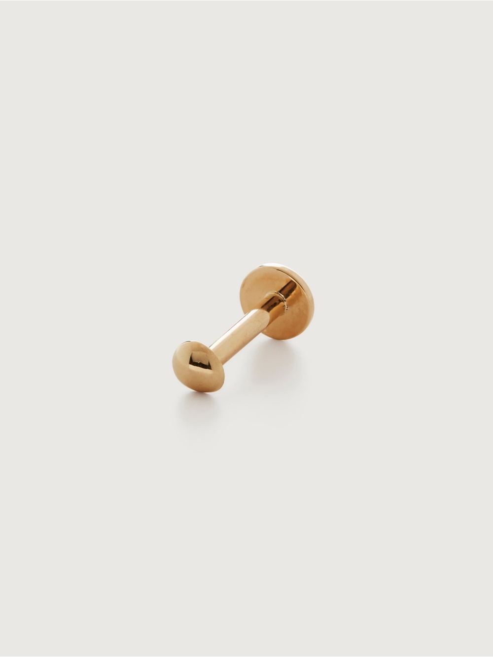MONICA VINADER Nura Mini Nugget Flat Back Piercing Stud